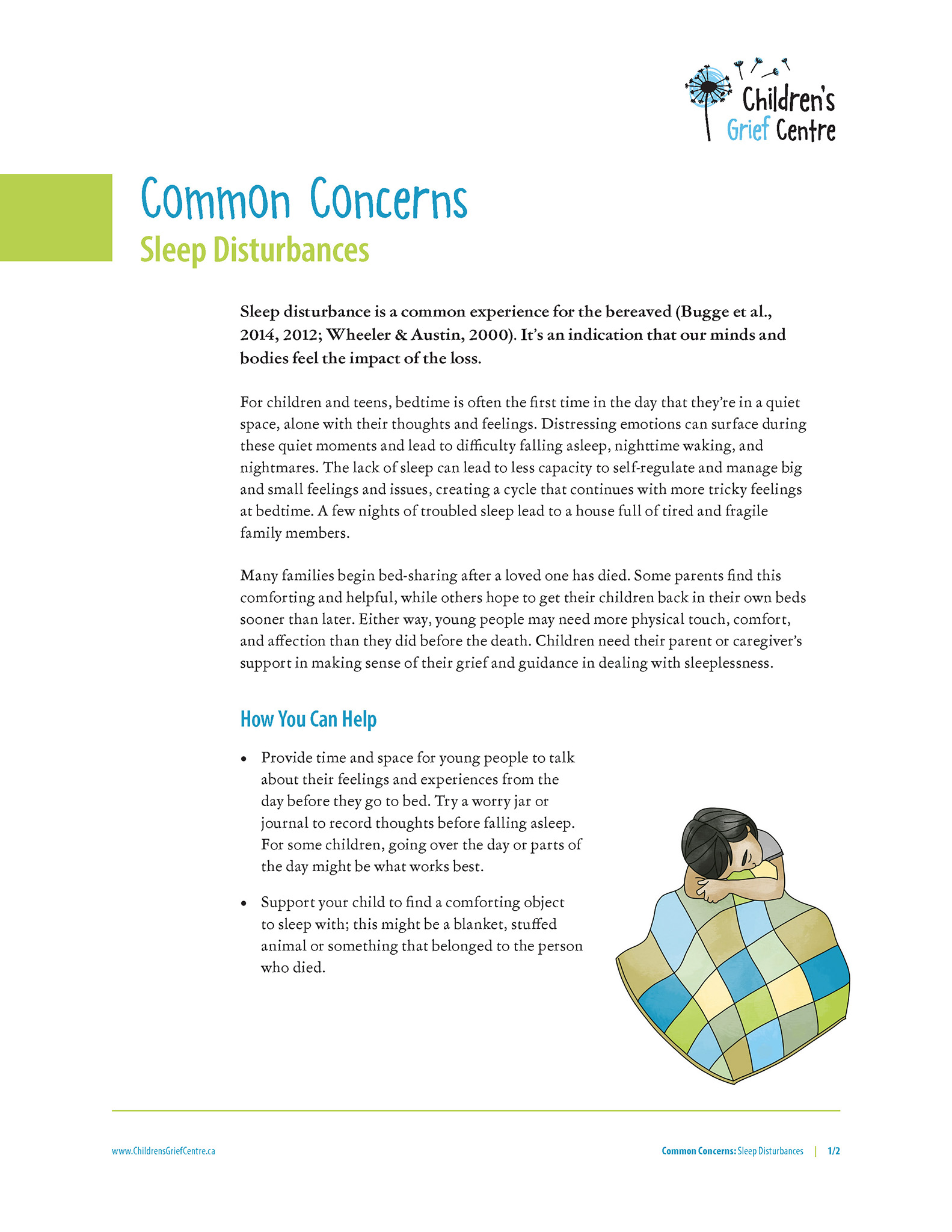 2021 CGC Common Concerns Sleep Disturbances