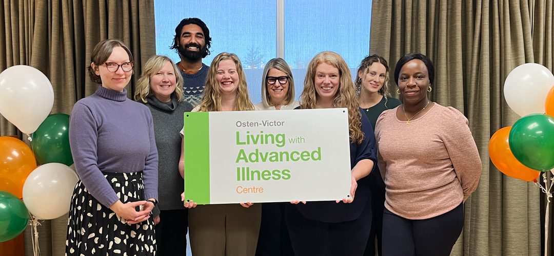 Introducing the Osten-Victor Living with Advanced Illness Centre